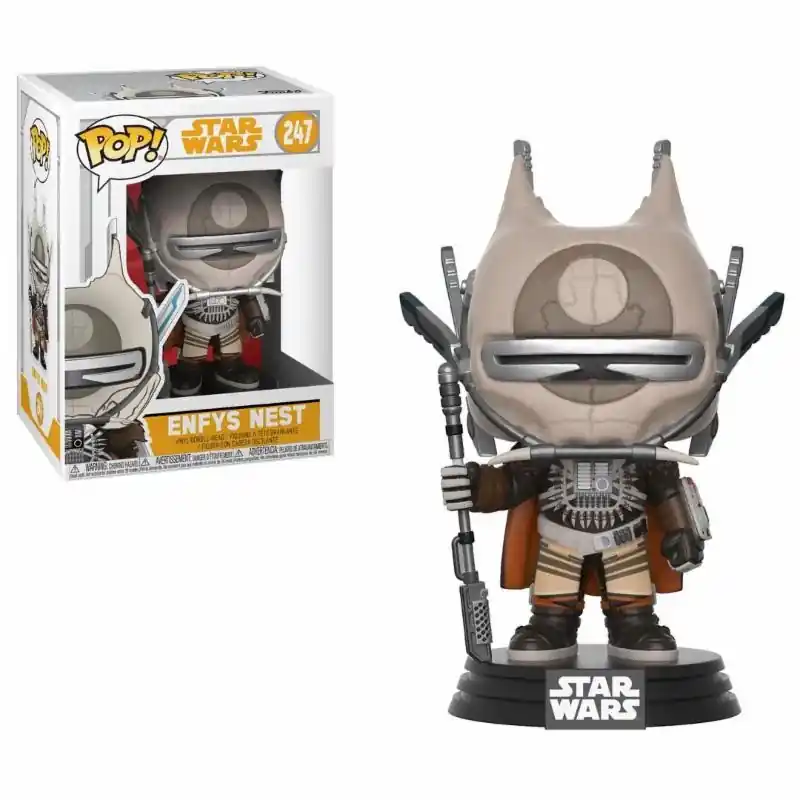 Tijdelijk Beschikbaar SOLO, A STAR WARS STORY ENFYS NEST, FUNKO POP! 247 – figurine bobble-head vinyl 10 cm