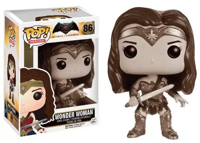 BATMAN Vs. SUPERMAN WONDER WOMAN (SEPIA), FUNKO POP! HEROES 86 - figurine vinyl 10 cm Op = Op