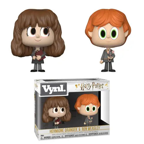 Fabrieksprijs HARRY POTTER HERMIONE GRANGER & RON WEASLEY, FUNKO VYNL - coffret de 2 figurines vinyl 10 cm