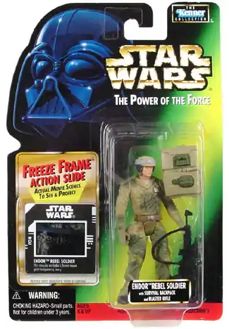 Finale Uitverkoop STAR WARS – POTF2 FREEZE FRAME ENDOR REBEL SOLDIER