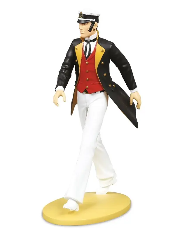 Figurine de collection Corto Maltese, version couleur Moulinsart 2021 (46970100) Lage Kosten