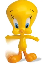 Seizoensaanbieding LOONEY TUNES TITI – figurine flexible 15 cm