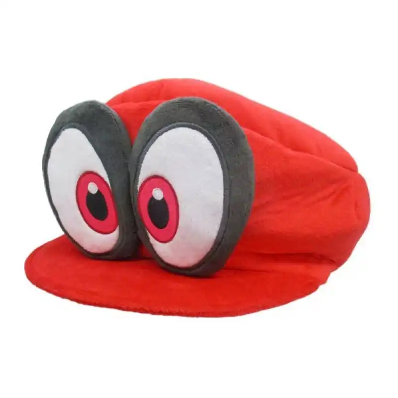 Must-Have Super Mario Odyssey – Peluche casquette Mario (Cappy) 24 cm