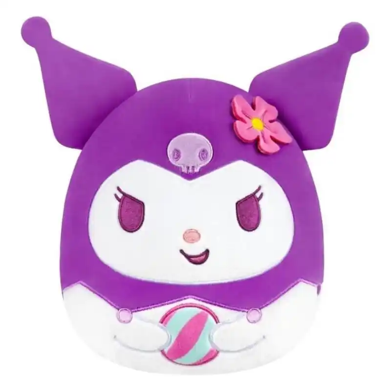 Seizoensaanbieding Hello Kitty – Peluche Squishmallow Hello Kitty and Friends Seize the Moment Kuromi Beachball 20 cm