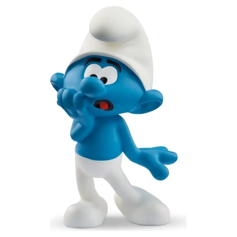 Lage Prijs Les Schtroumpfs – Mini-Figurine Schtroumpf Peureux 5 cm