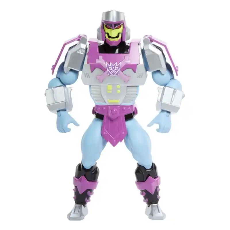 Superprijs Les Maîtres de l‘ Univers x Transformers – Figurine Megatron Armor Skeletor heo European Exclusive 14 cm