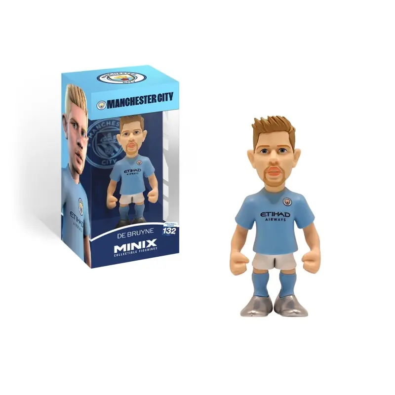Football – Figurine Minix Football Stars Manchester City De Bruyne 17 12 cm Flitsaanbieding