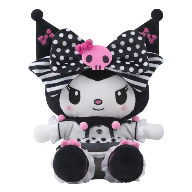 Sanrio – Peluche Pink Black Party Series Kuromi M 17 cm Rechtstreeks Van De Fabrikant