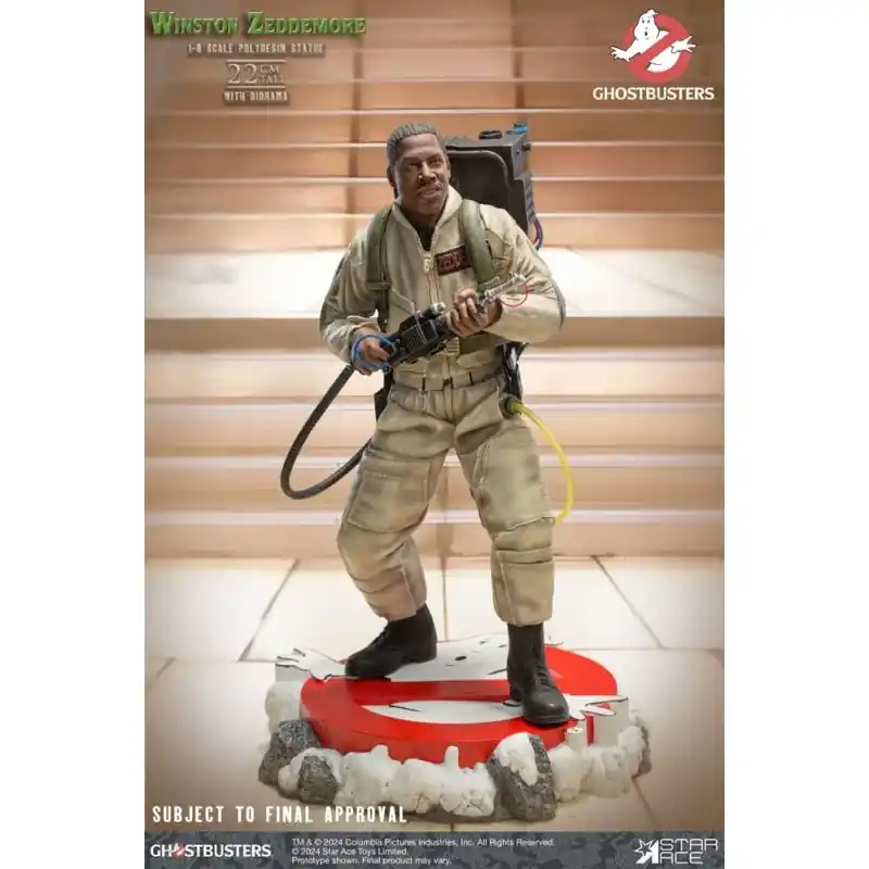 Veilige Betaling S.O.S Fantômes - Statuette S.O.S Fantômes 1/8 Winston Zeddemore 22 cm