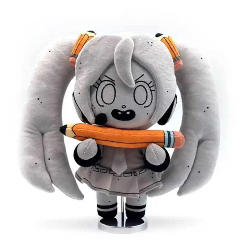 Hatsune Miku X Bob l‘ éponge - Peluche DoodleBob Miku 22 cm Laatste Versie