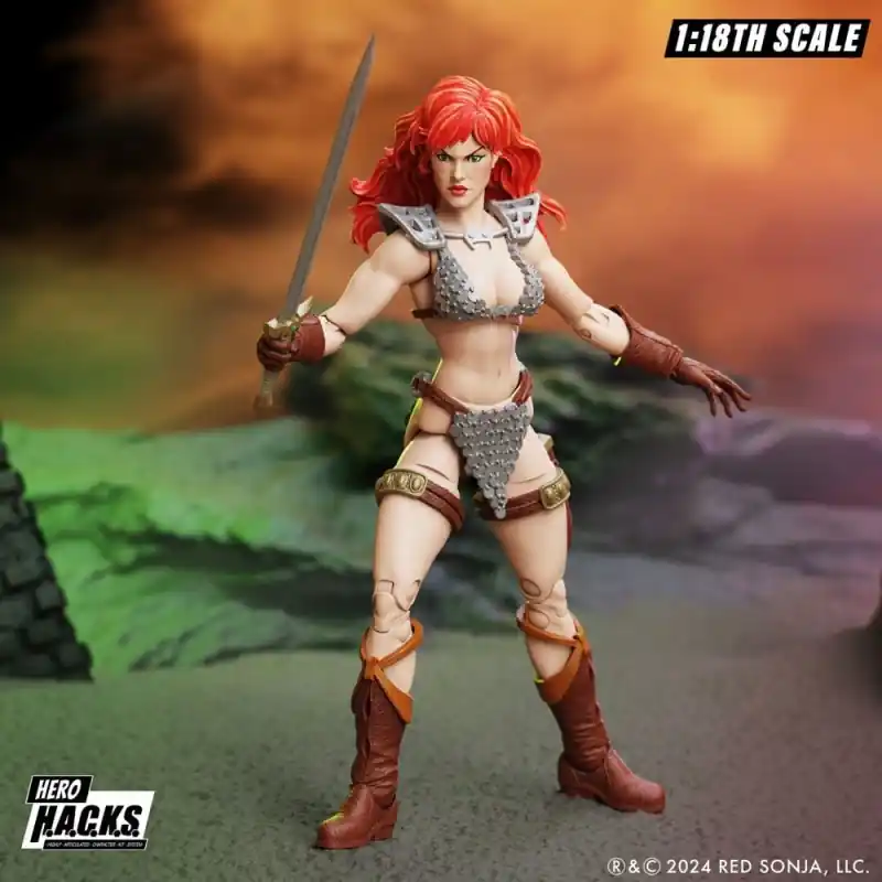Must-Have Red Sonja - Figurine Hero H.A.C.K.S.
