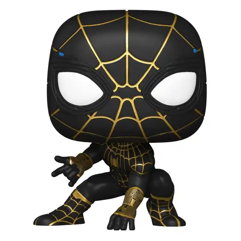 Spider-Man No Way Home - Figurine POP! Spider-Man (Black & Gold Suit) 9 cm Meest Verkocht