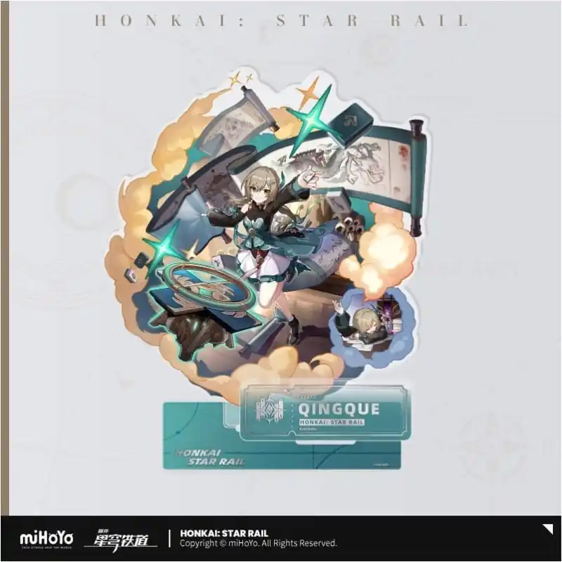 Snelle Levering Honkai Star Rail – Figurine acrylique Qingque 16 cm