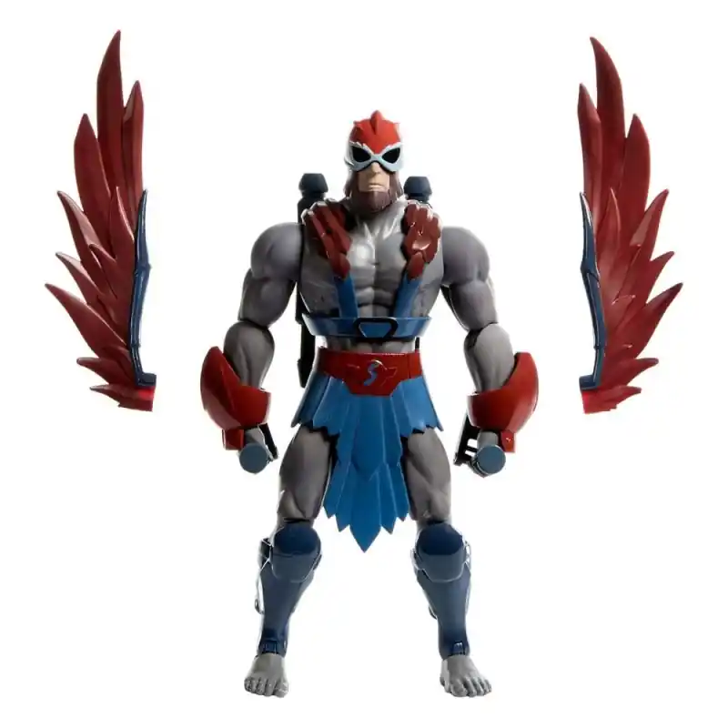 Hoge Kwaliteit Les Maîtres de l‘ Univers Origins - Figurine Cartoon Collection Stratos 14 cm
