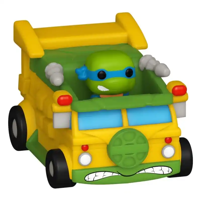 Les Tortues Ninja - Figurine POP! Leonardo dasn son Van 2,5 cm Beperkt Aanbod