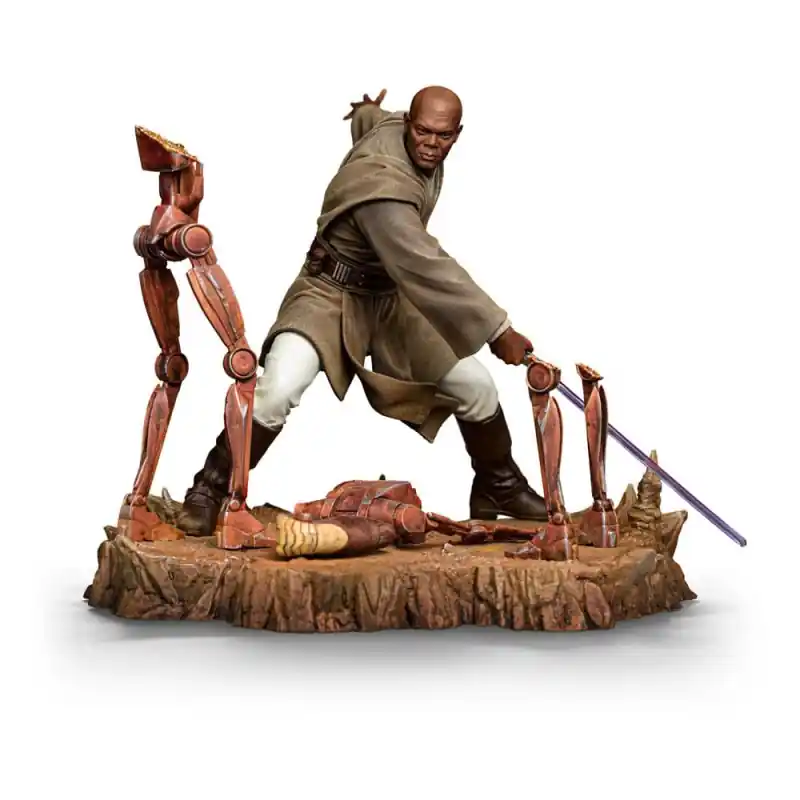 Lage Prijs Star Wars – Statuette 1/10 Art Scale Mace Windu 18 cm