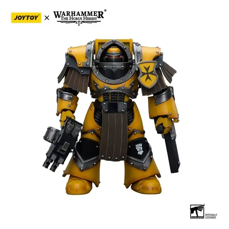 Warhammer The Horus Heresy - Figurine 1/18 Imperial Fists Legion Cataphractii Terminator Squad Legion Cataphractii 12 cm Hoge Kwaliteit