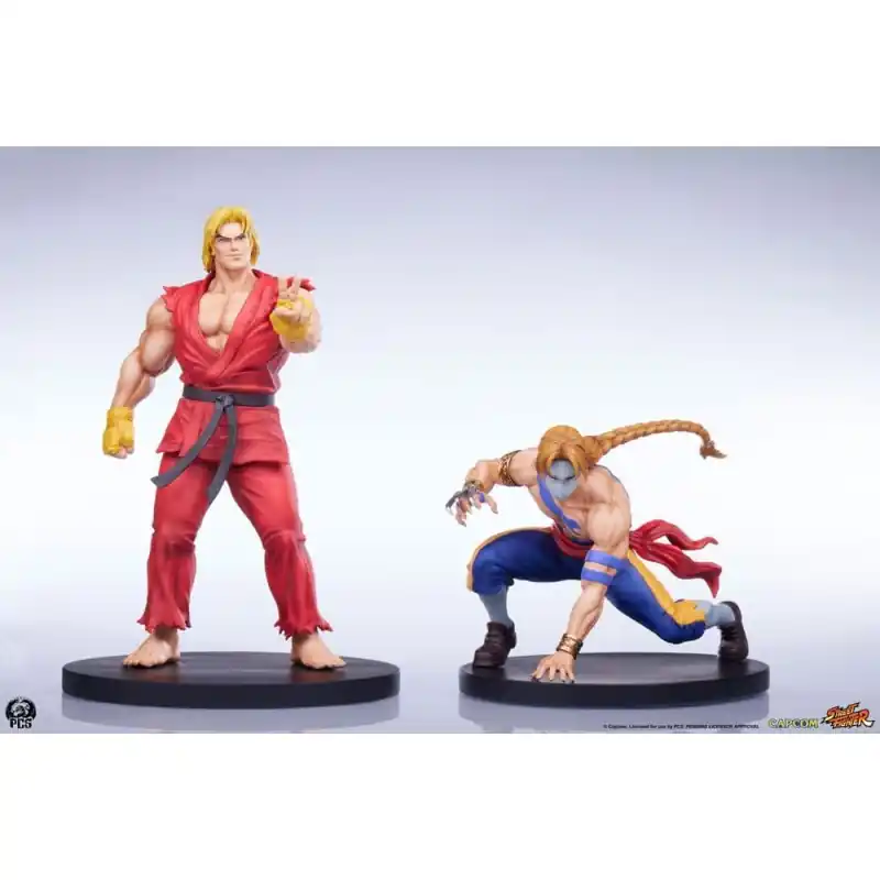 Street Fighter Street Jam - Statuettes 1/10 Ken & Vega Speciale Aanbieding