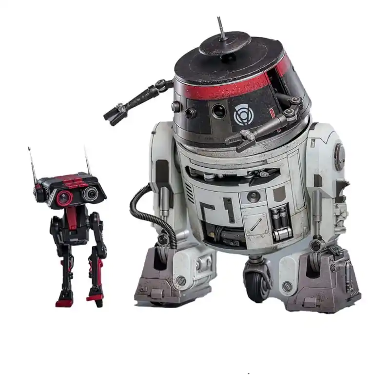 Weekendaanbieding Star Wars - Set Figurines 1/6 Chopper (C1-10P&trade) & BD-1&trade (Imperial Disguise) 18 cm & 8 cm