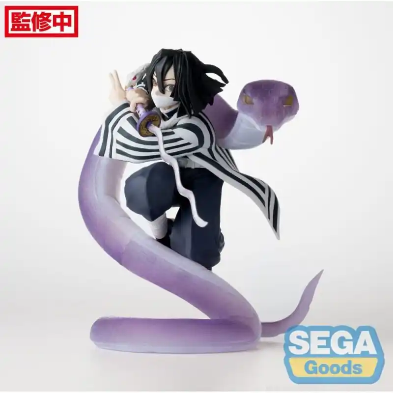 Hete Deal Demon Slayer Kimetsu no Yaiba - Statuette Xross Link Anime Obanai Iguro Hashira Training Arc 14 cm
