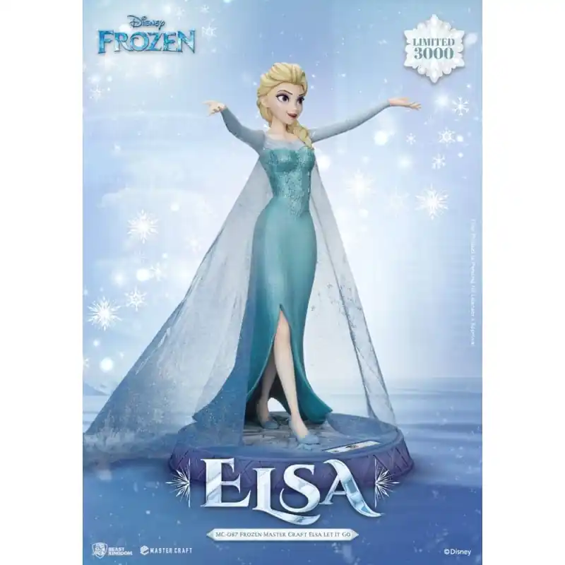 La Reine des neiges - Statuette Master Craft Elsa Let It Go 40 cm Nieuw