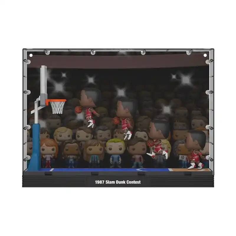 Superprijs NBA - Figurines POP! NBA Moments Deluxe Bulls Michael Jordan (1987 Concours Dunk) 9 cm