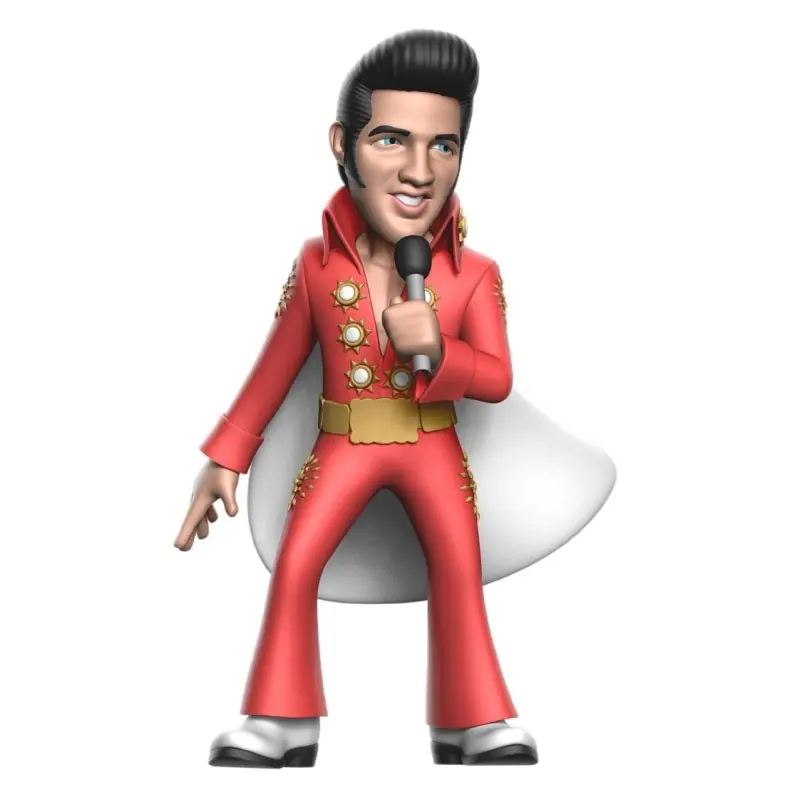 Beperkt Aanbod Elvis Presley - Figurine Minix Elvis Red Suit 12 cm