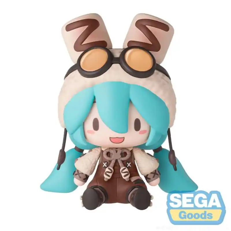 Character Vocal Series 01 Hatsune Miku - Figurine Fuwa Petit Chibi Hatsune Miku Marshmallow Hot Cocoa 10 cm Nu Kopen