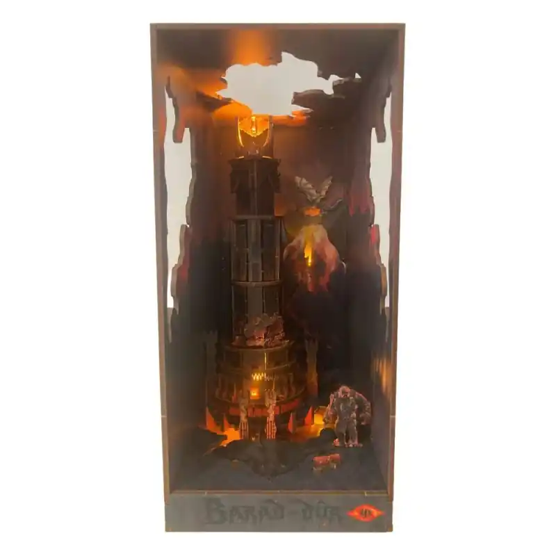 Beste Prijs Le Seigneur des anneaux – Maquette Book Nook Tiny Adventures Barad-Dûr 23 cm