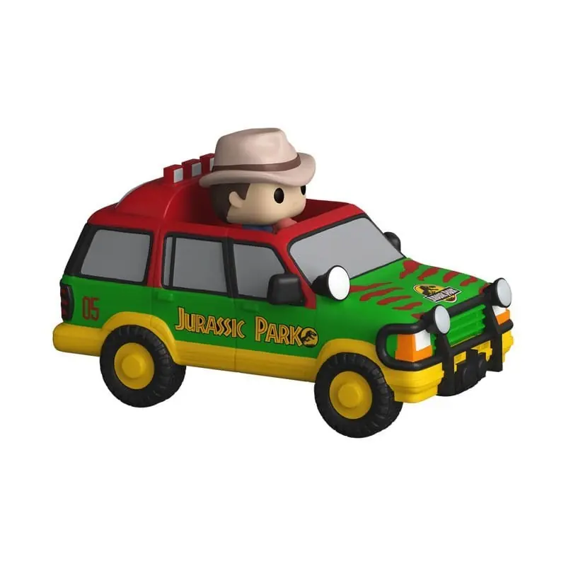 Bestseller Jurassic Park - Figurine Bitty POP! Dr. Alan Grant et Jurassic SUV 2,5 cm