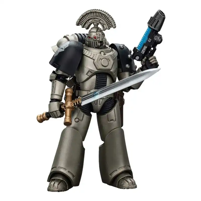 Warhammer The Horus Heresy - Figurine 1/18 lron Warriors MKVI Tactical Sergeant avec Power Sword and Plasma Pistol 12 cm Snelle Levering