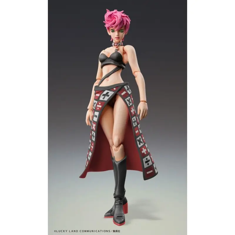 JoJo‘s Bizarre Adventure Part 5 – Figurine Super Action Chozokado Trish Una Black Ver. 15 cm Fabrieksprijs