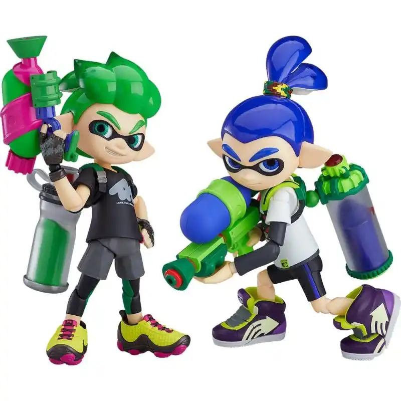 Splatoon 2 - Figurine Figma Splatoon Boy DX Edition 10 cm Beperkte Voorraad