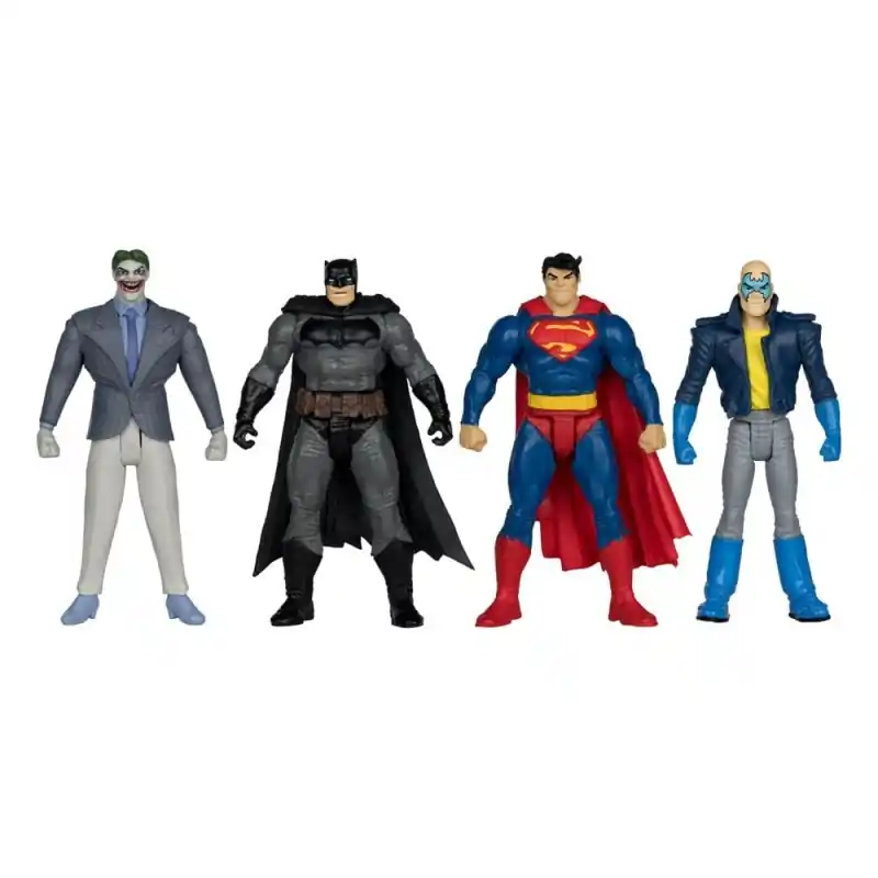 DC Direct Page Punchers - Pack 4 figurines Batman & Son of Batman & Superman & Joker 7 cm Tijdelijk Beschikbaar