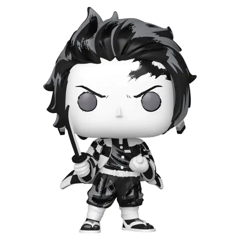 Demon Slayer Kimetsu no Yaiba - Figurine POP! Tanjiro(Sumi-Ink) 9 cm Premium