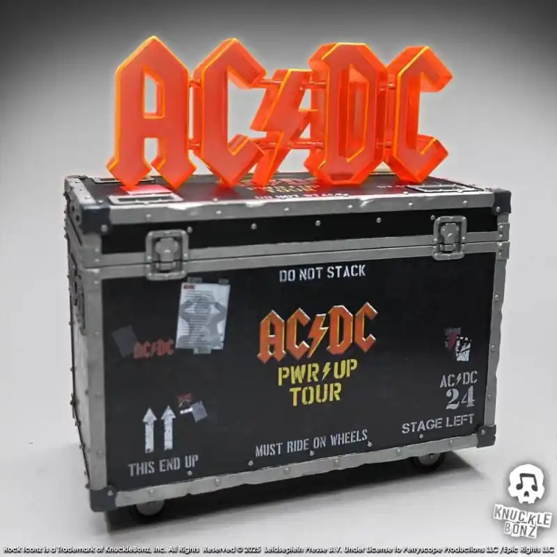 AC/DC - Statuette AC/DC Rock Ikonz On Tour PWR UP Tour Road Case Betrouwbaar