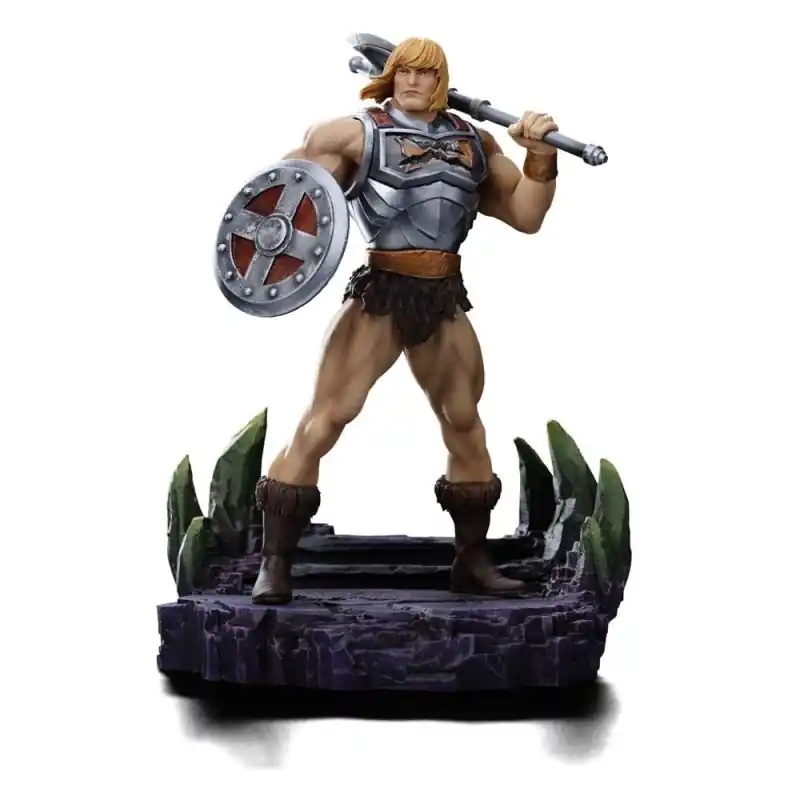 Les Maîtres de l‘ Univers - Statuette 1/10 Art Scale He-Man Battle Armor Version 23 cm Weekendaanbieding