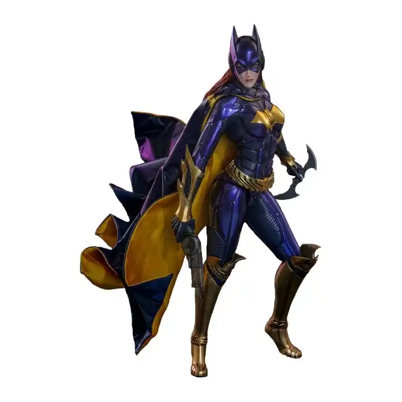Hete Deal Batman Arkham Knight - Figurine Videogame Masterpiece 1/6 Batgirl (Purple and Gold Version) Exclusive 30 cm