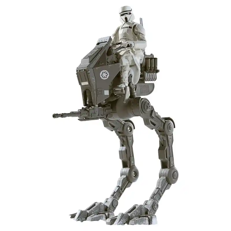 Premium Star Wars The Mandalorian & Grogu Vintage Collection - Véhicule Imperial Remnant AT-RT 10 cm