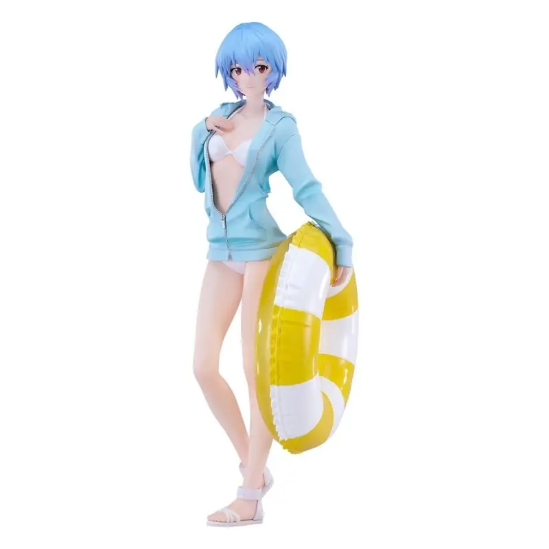 Rebuild of Evangelion - Statuette Pop Up Parade L Beach Queens Rei Ayanami 22 cm Merkproduct