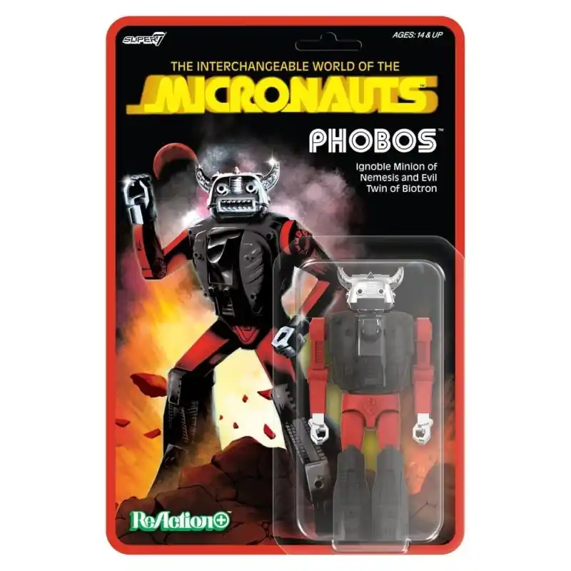 Op = Op Micronauts - Figurine ReAction+ Phobos