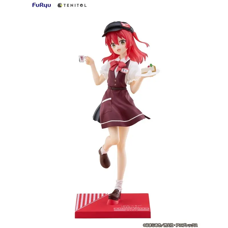 Bocchi the Rock! - Statuette Tenitol Ikuyo Kita Cafe Style Ver. 20 cm Rechtstreeks Van De Fabrikant