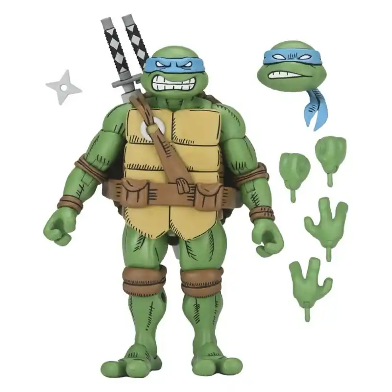 Teenage Mutant Ninja Turtles x Usagi Yojimbo Ultimate - Figurine Leonardo 18 cm Superprijs