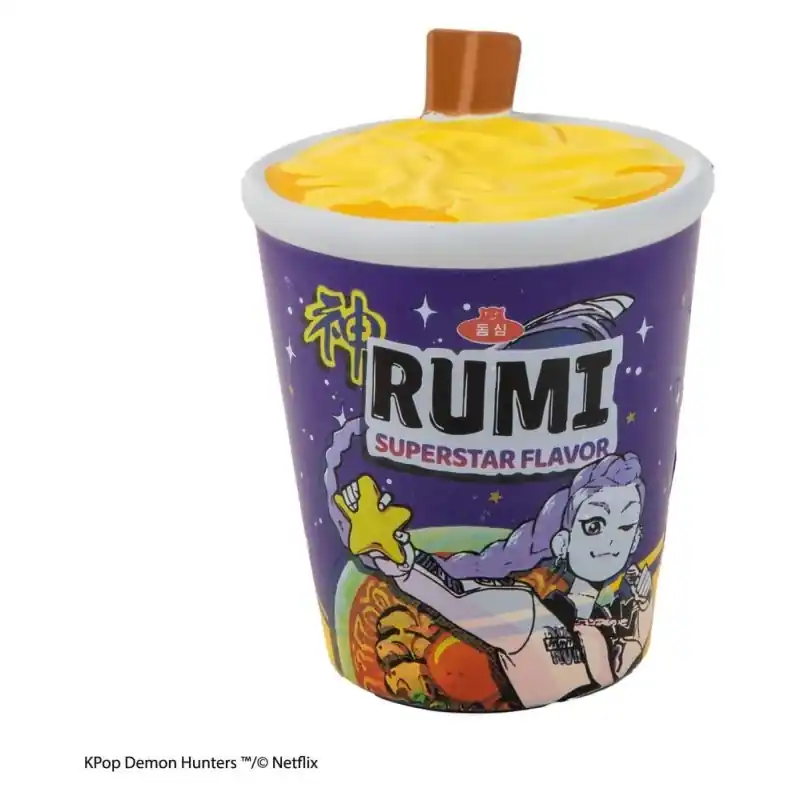 KPop Demon Hunters – Figurine anti-stress Squishy Rumi Superstar Flavor Noodles Hete Deal