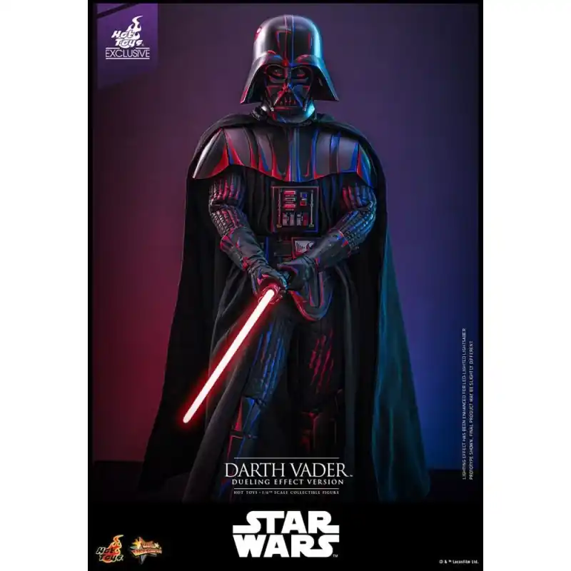 Star Wars - Figurine Movie Masterpiece 1/6 Darth Vader (Dueling Effect Version) Hot Toys Exclusive 35 cm Koopje