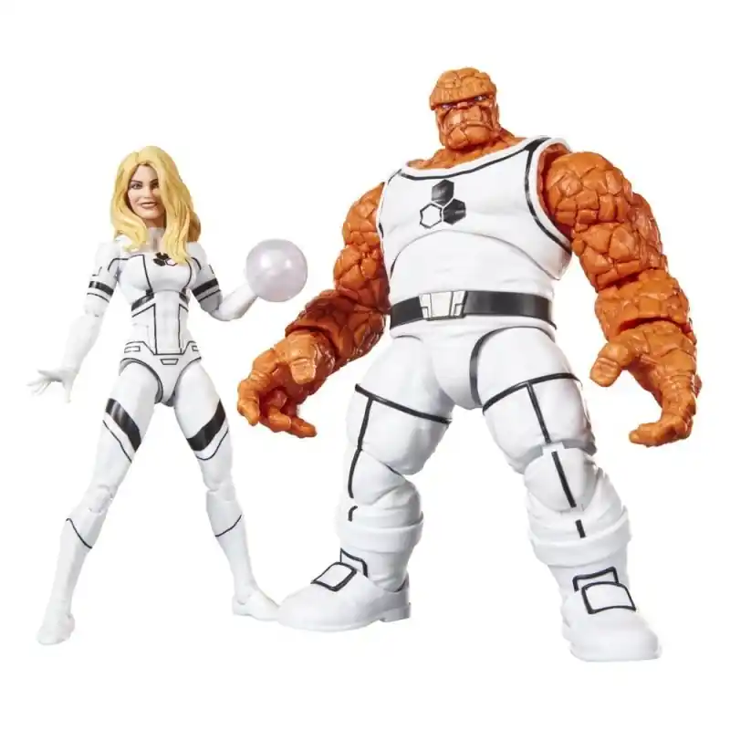 Future Foundation Marvel Legends - Pack 2 figurines The Thing & Invisible Woman 15 cm Weekendaanbieding