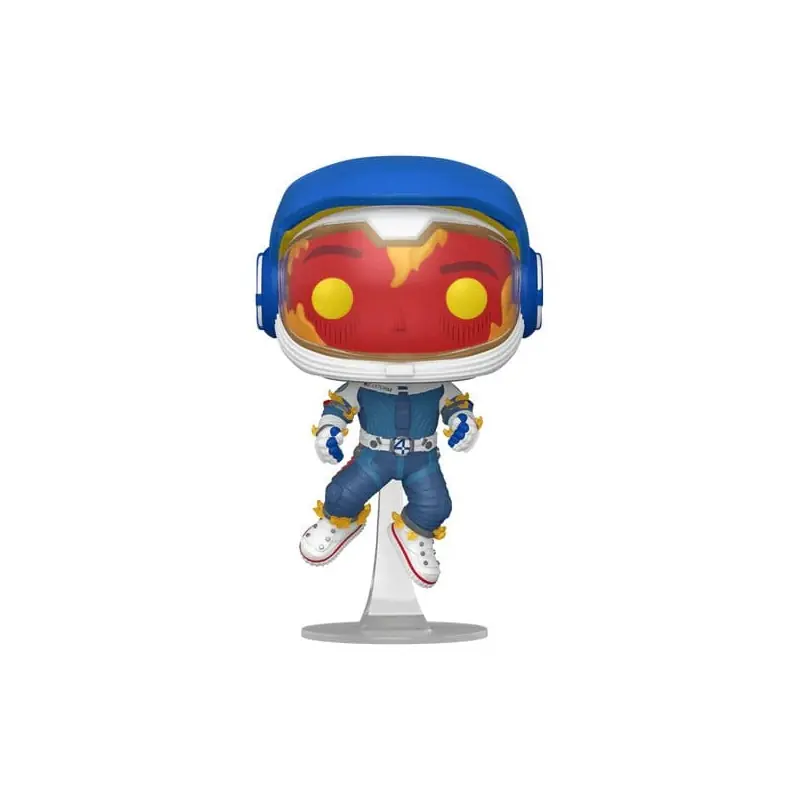 Tijdelijk Beschikbaar Les 4 Fantastiques Premiers pas - Figurine POP! Human Torch (Astronaut) 9 cm