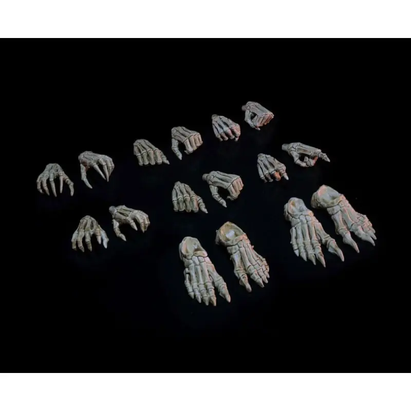 Mythic Legions Necronominus - Accessoires pour figurines Skeletons of Necronominus Hands/Feet Pack Exclusieve Aanbieding