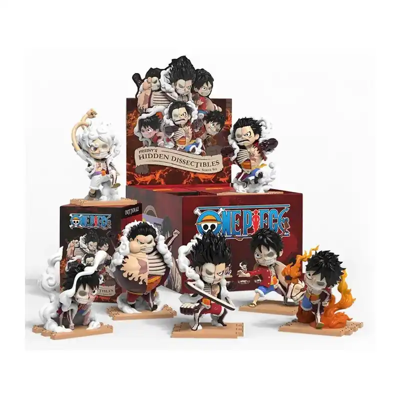Koop Vandaag One Piece – Figurine Freeny‘s Hidden Dissectibles Luffy’s Gears 1 EXEMPLAIRE ALEATOIRE