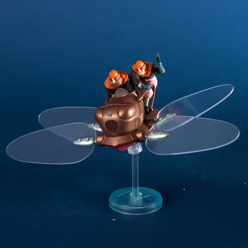 Le Château dans le Ciel (Laputa) – Pose collection Figurine Flapper modèle D Charles et Louis Beperkte Voorraad
